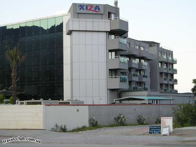  Турция  Кемер  Xiza beach 5*  На выезде из Кемера в сторону антальи , свой пляж