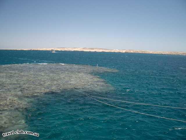  Египет  Шарм Эль Шейх  Pyramisa 5*  Вид на остров Тиран! К сожалению на острове не фотограф