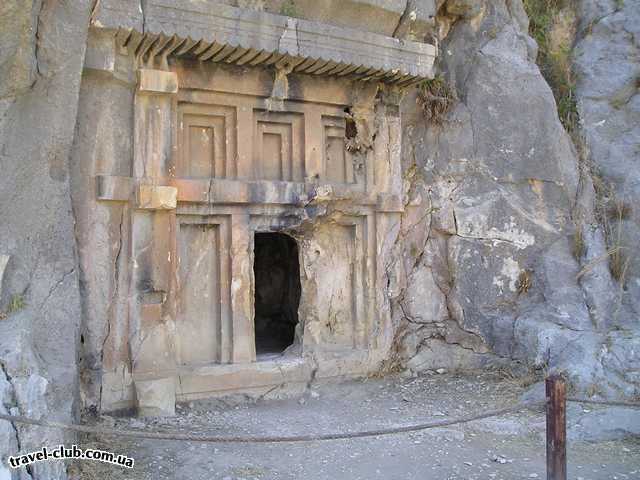  Турция  Экскурсии  Мира-Кекова  Кекова - амфитеатр и захронения в скалах