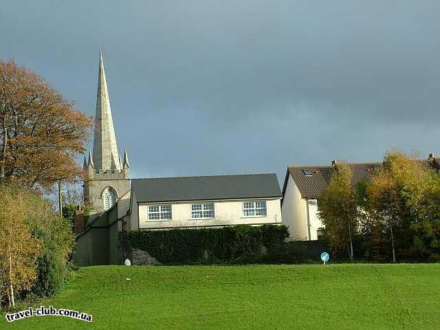  Ирландия  Дублин  Фотосессия на Додер (Dodder river) Вид на Расфанам (Rathfarnham vilage