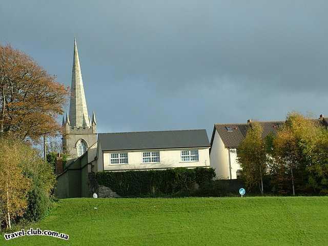  Ирландия  Дублин  Фотосессия на Додер (Dodder river) Вид на Расфанам (Rathfarnham vilage