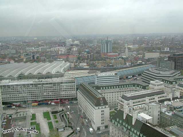  Англия  Лондон  Views from London Eye<br />
London Waterloo Station