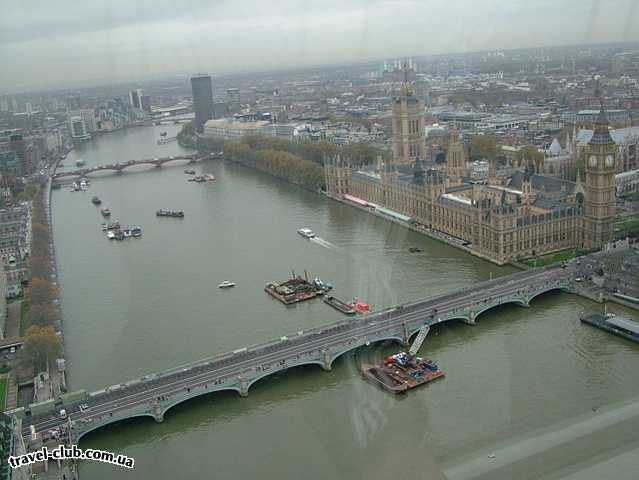  Англия  Лондон  Views from London Eye