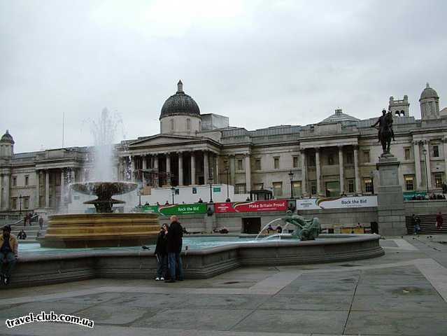  Англия  Лондон  Trafalgar Square