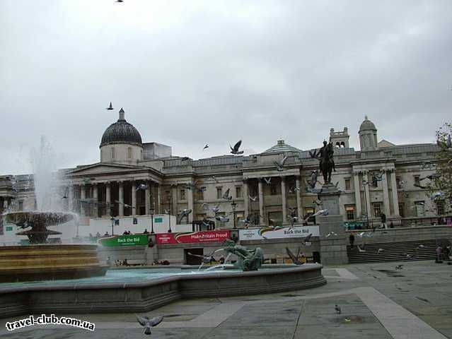  Англия  Лондон  Trafalgar Square