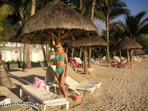  о. Маврикий  пляж отеля