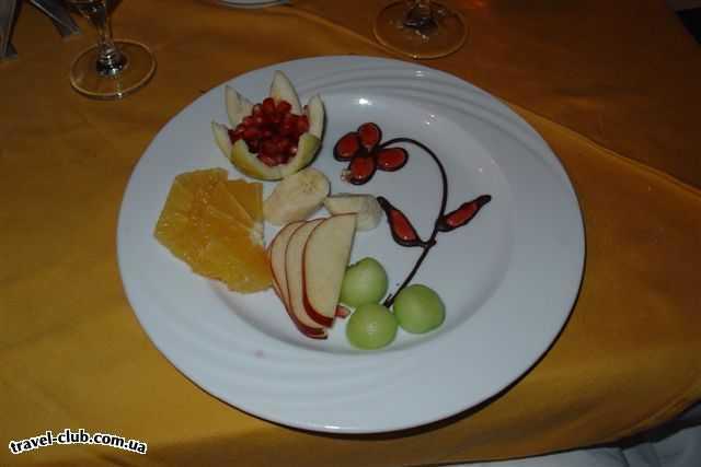  Египет  Шарм Эль Шейх  Lti grand azur 5*  Очаровательные фруктовые десерты в отеле