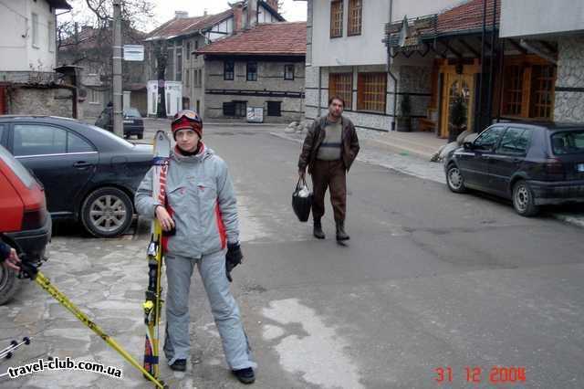  Болгария  Банско  Проева Кыща  Дорога в центр