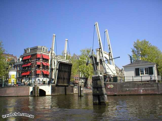  Франция  Амстердам. Разводят мост