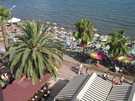 > Турция > Мармарис > Green Beach 3*  Вид из отеля на полоску пляжа отеля