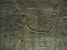  Египет  Достопримечательности  Круиз  по Нилу  В темных помещениях  храма, кое что осталось неизменны