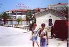  Греция  Халкидики  Kassandra Palace  Городок Полихроно в 2 - 2,5км от нашего отеля (пещком каже
