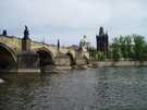  Чехия  Прага  AMBRA  Карлов мост. Вид с реки