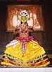 Индия  Танцор традиции катакали. Как правило, исполняют танцы
