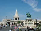  Венгрия  Будапешт  В левом нижнем углу кадра, рядом с аркой видна небольша