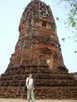  Таиланд  Аютхайя  Храм Wat Mahathan  разрушен бирманцами в 1768 г.