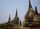 > Таиланд > Аютхайя  Храм Wat Pra Si Sampet построен  1370 году н.э. Разрушен бирманца