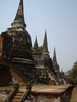 Таиланд  Аютхайя  Храм Wat Pra Si Sampet на его територии сохранилось больше все