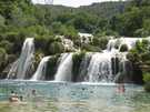 > Хорватия > Средняя Далмация > г. Водице, отель Олимпия  нац.парк КРКА. под некоторыми водопадами можно купатьс