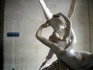 Франция  Париж  Скульптура Антонио Кановы "Амур и Психея" в Лувре (Пари�