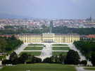 > Австрия > Вена > Kolping-Wien-Zentral  Вид на дворец в Шенбрунне и Вену с крыши Глориеты