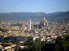  Италия  Флоренция  Вид на Флоренцию с пьяццале Микеланджело