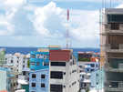  Мальдивские о-ва  Мале  Central Hotel. Вид с 8-го этажа
