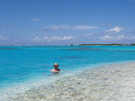  Мальдивские о-ва  атолл Адду остров Ган  Equator Village  Голубая лагуна необитаемого острова