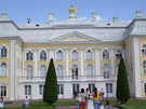 > Россия > Ст.Петербург  Большой дворец со стороны верхнего парка