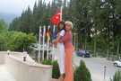 > Турция > Кемер > Kemer dream hotel 4*  У входа в отель