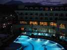 > Турция > Кемер > Meder resort 5*  бассейн ночь 2.