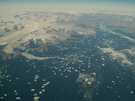 > США > New Mexico > Альбукерк  Пролетая над Гренландией ...