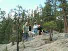 > США > New Mexico  Jemez. В горах у водопада Jemez Falls.