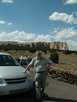 > США > New Mexico  Национальный парк El Morro - вид с дороги - во-о-н там мы лаз