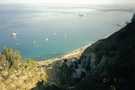  Италия  Сицилия  италия, сицилия, г.Таормина, вид на ионическое море