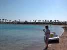  Египет  Хургада  Regina style 4*  вид на пляж со стороны стоянки катеров