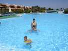  Египет  Хургада  Calimera resort 4*  Большой бассейн вид к морю.