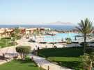  Египет  Шарм Эль Шейх  Hauza Beach Resort 4+ (Ex. Calimera)  Вид на главный бассейн, пул бар и остров Тиран