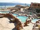  Египет  Шарм Эль Шейх  Hauza Beach Resort 4+ (Ex. Calimera)  Вид на море через аквапарк