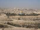 > Израиль  Иерусалим (вид на Старый город с обзорной площадки)