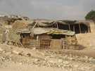 > Израиль  Бедуинский дом в Иудейской пустыне