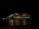 > Мексика  А это наш кораблик Carnival Triumph, 12ти этажный пассажирский 