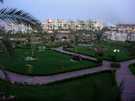 > Египет > Хургада > LTI - Dana Beach Resort  Вид из окна номера. Большая территория.
