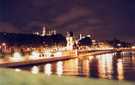  Франция  Париж  Ночная прогулка. Сена