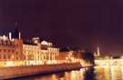> Франция > Париж  Ночная прогулка. Сена