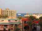 Египет  Хургада  Sindbad aqua park 4*  Вид на море, тоже из номера