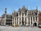  Бельгия  Брюгге  Рыночная площадь. Провинциальный Совет (19 века). На это