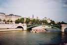 > Франция > Париж  Вид на Сену от Консьержери.