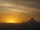 > Египет > Шарм Эль Шейх > Cataract resort 4*  закат в Каире-- зрелище потрясающее!