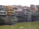 > Италия  Флоренция, мост Vecchio над рекой Арно, 1345 год